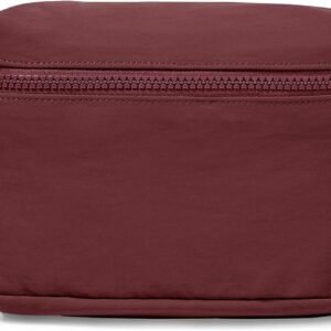 2L Belt Bag for Women Men, Crossbody Fanny Packs with Adjustable Strap Waist Pouch for Workout Hiking Running Travel, Wine