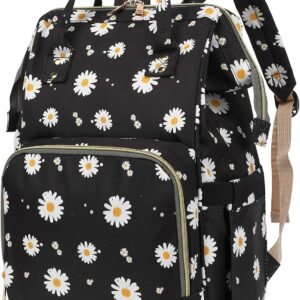 Daisy Women Laptop Backpack, College School Backpack Bookbag 15.6 Inch Computer Backpacks for Work Business Travel