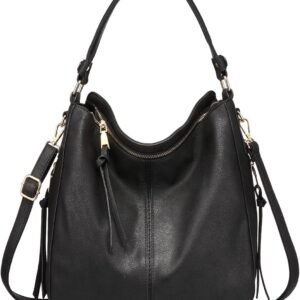 Handbags for Women Large Designer Ladies Hobo bag Bucket Purse Faux Leather