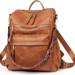 Women's Backpack Purse Leather Backpack Purse for Women Travel Fashion Backpack Designer Ladies Shoulder Bags